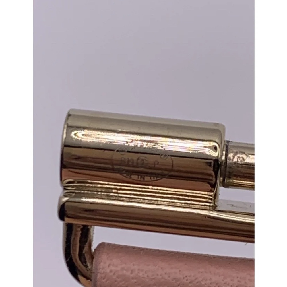 Chanel Pink Leather Bracelet - Picture 6 of 6
